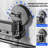 Suction Cup Clothes Drying Rack - Foldable Wall Mounted With Clips