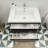 Cavaliere Single Bathroom Vanity with Acrylic Top-193100130