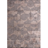 Modern Abstract Polka Dots Rug