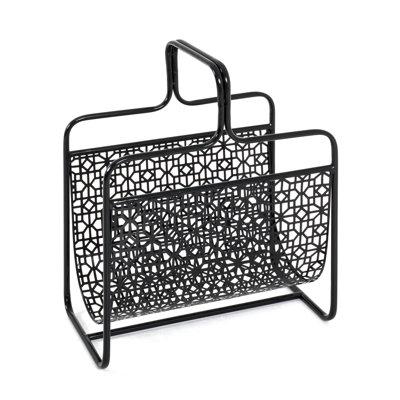Metal Free Standing Magazine Rack