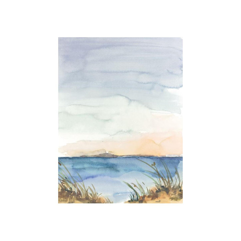 «Lake in Fall II» par Sara Brown - Peinture, Gel coupé au couteau, H 32 po x l 24 po x P 1,5 po