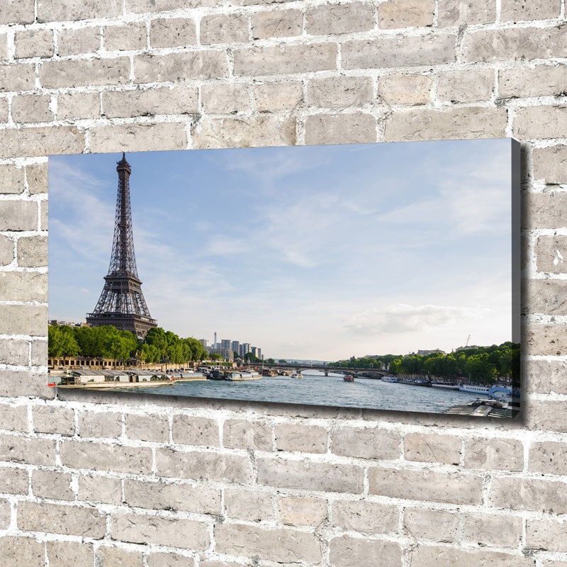 Eiffel Tower Paris - Wrapped Canvas Print