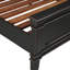Trento Queen Bed in Distressed Black-53506681