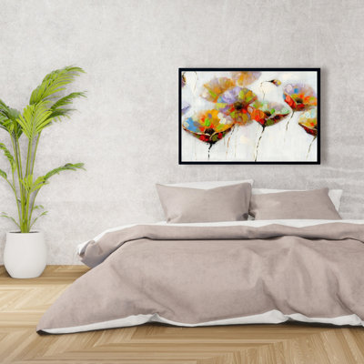 " Colour Dotted Flowers "