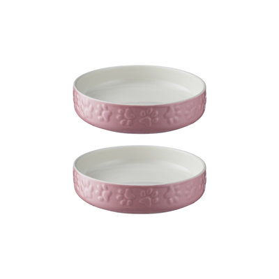 Colour Mix Cat Saucers