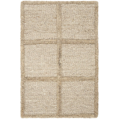 DKNY Pure Framework 2' x 3' Camel Modern Indoor Rug