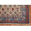 Tapis oriental ivoire en laine à teinture végétale vintage Kazak 3 x 5