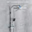 Système de robinetterie carrée pour salle de bain
