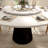 59" Marble Round Dining Table-672415465