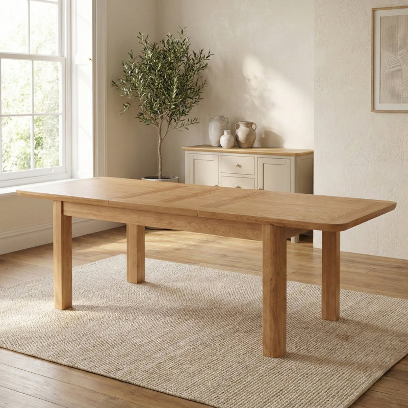 Baylor Baylor Oak Extendable Dining Table