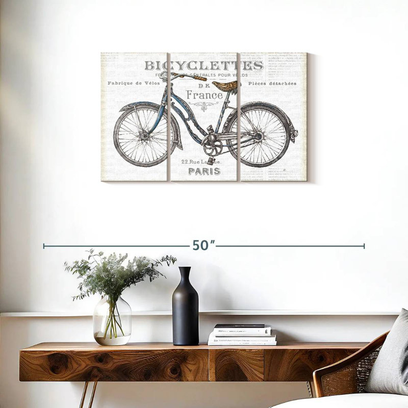 Kema Bicycles II, 20" H x 33" W