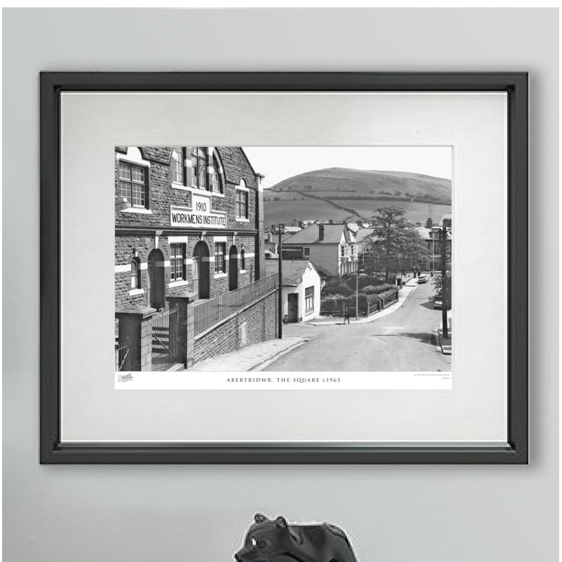 Abertridwr, The Square C1965 by Francis Frith - Single Picture Frame Print, 45cm H x 60cm W x 2.3cm D