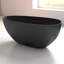 Baignoire de trempage autoportante en résine 59 po x 30,75 po-101933335