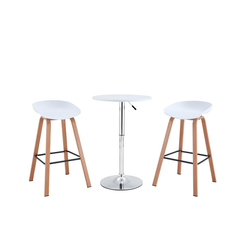 Tabouret de comptoir Willow, Blanc