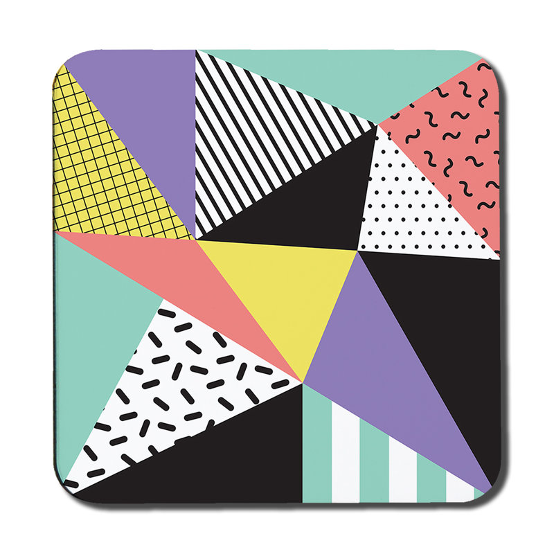 Square 6 Piece Coaster Set