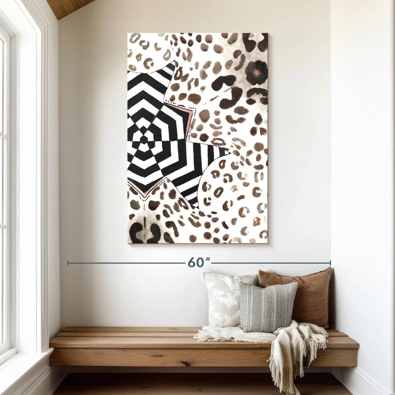 Avery African Design, 48" H x 32" W