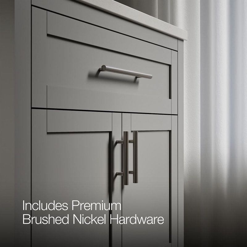 31" Single Bathroom Vanity Set, Atmos Gray, Atmos Gray, 31"