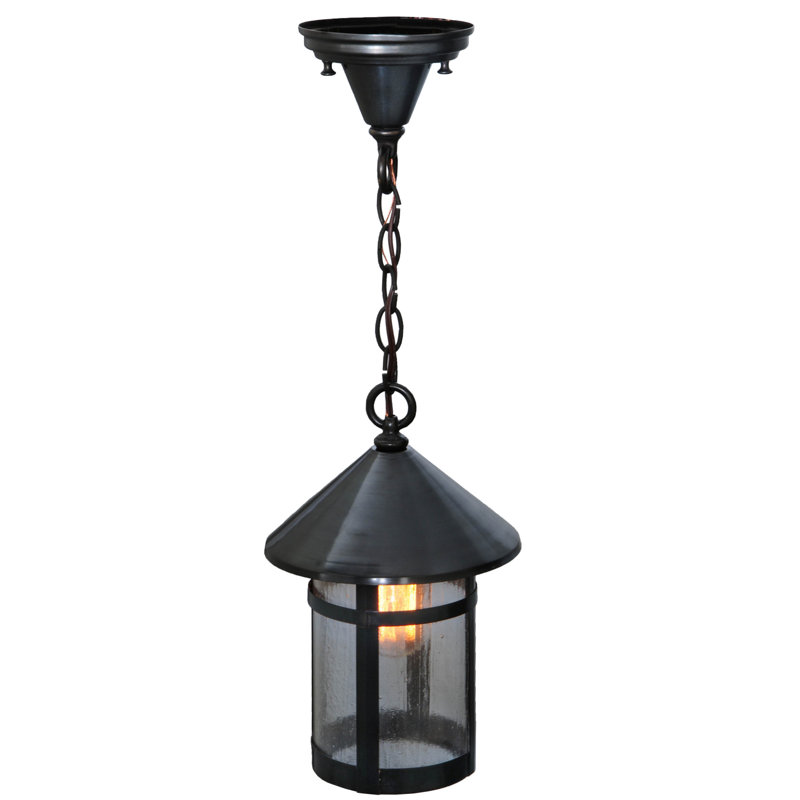 Luminaire suspendu cylindrique à 1 lumière