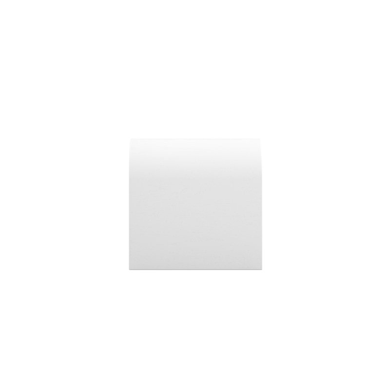 Cayse Open Coffee Table, White