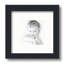Cadre pour photo simple 5 "x 5" en bois mat-70811562