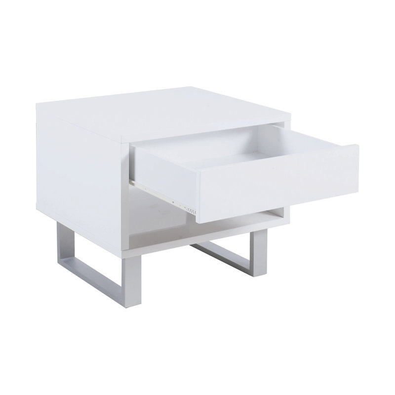 Akeim End Table with Storage