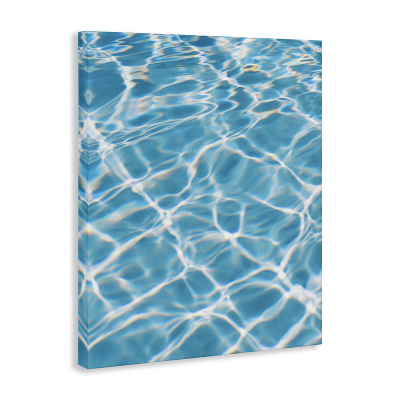 «Summer Water Reflection» par Justine Milton, H 30 po x l 24 po