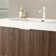 30" Integrated Rectangular Undermount Acrylic Basin Without Drain And Faucet, White
