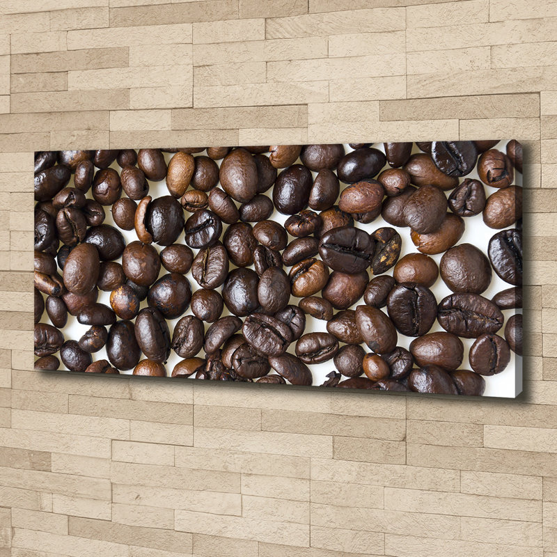 Coffee Beans - Wrapped Canvas Print
