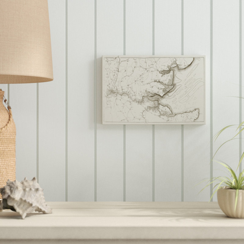 River Thames II by Joseph Stadler - Graphic Art Print, 20cm H x 30cm W, Wrapped Canvas