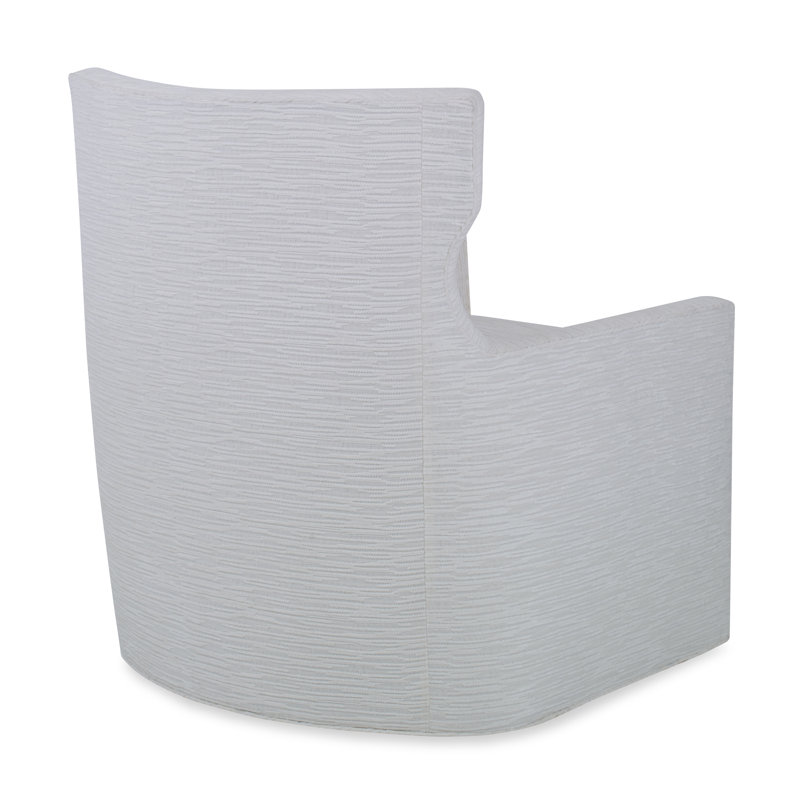 Whitney Swivel Armchair, Maya Cyan Polyester Blend