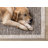 Lurie Pet-Friendly Cream Beige Gray Border Area Rug-2086141412