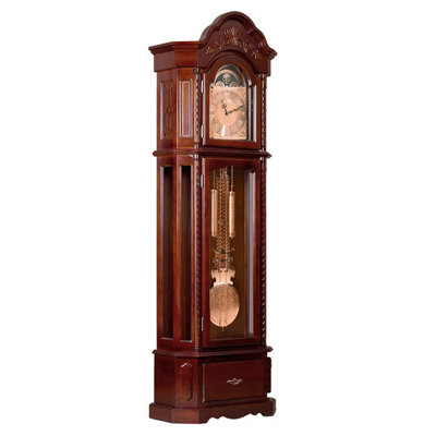 Luxury-retro mechanical chronograph living room floor clock