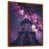 Toile avec cadre flottant brun
