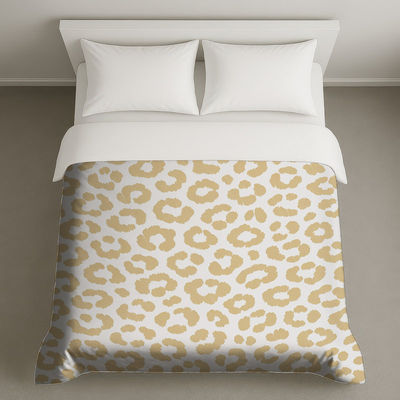 Leopard Print Pattern Duvet Covers, King