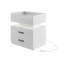 1 Set Nightstand with Adjustable LED Strip Light, 2-drawers, Large Storage Space, Suitable for Bedside Table, Coffee Table, Sofa Side Table or End Table for Study Desk-1830648828