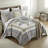 Donna Sharp Coastal Star 3PC Queen Embroidered Pieced Cotton Quillt Set-115623113