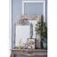 Miroir d'appoint mural 30 po x 2 po x 39 po avec cadre en bois vieilli