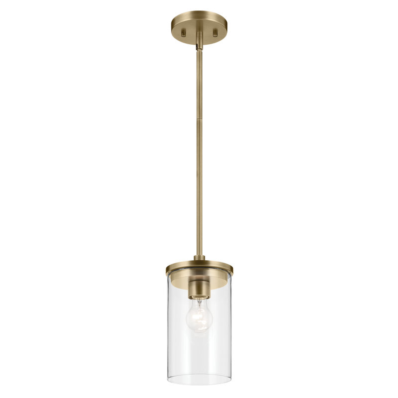 Mini-luminaire suspendu 1 lumière 10,75 "