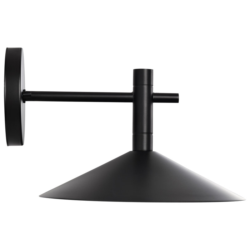 Watson - 10 Inch LED Wall Sconce - 3K/4K/5K CCT Selectable, Matte Black, Matte Black