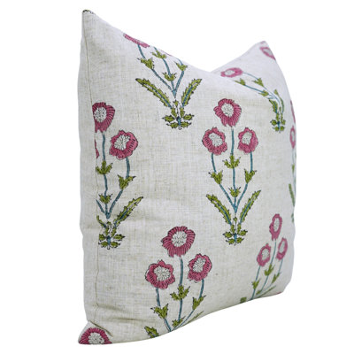 Housse de coussin en lin Fabigurine Artisan