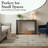 Modern Geometric Wood Console Table, Textured Entryway Sofa Table, Narrow Accent Table for Hallway, Living Room or Behind Couch-242757372