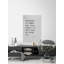 Reproduction d’art textuel sur toile tendue « Fashion is what you »-32784278