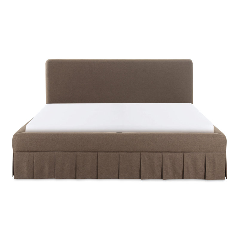 MAREN BED, Queen, Brown