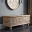 Banc de rangement en bois Keena