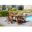 Woehler Folding Patio Dining Side Chair