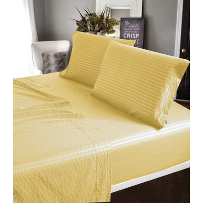 Ultra-Soft Sheet Set - 4pc, Wrinkle-Free, Lightweight, Quick-Dry