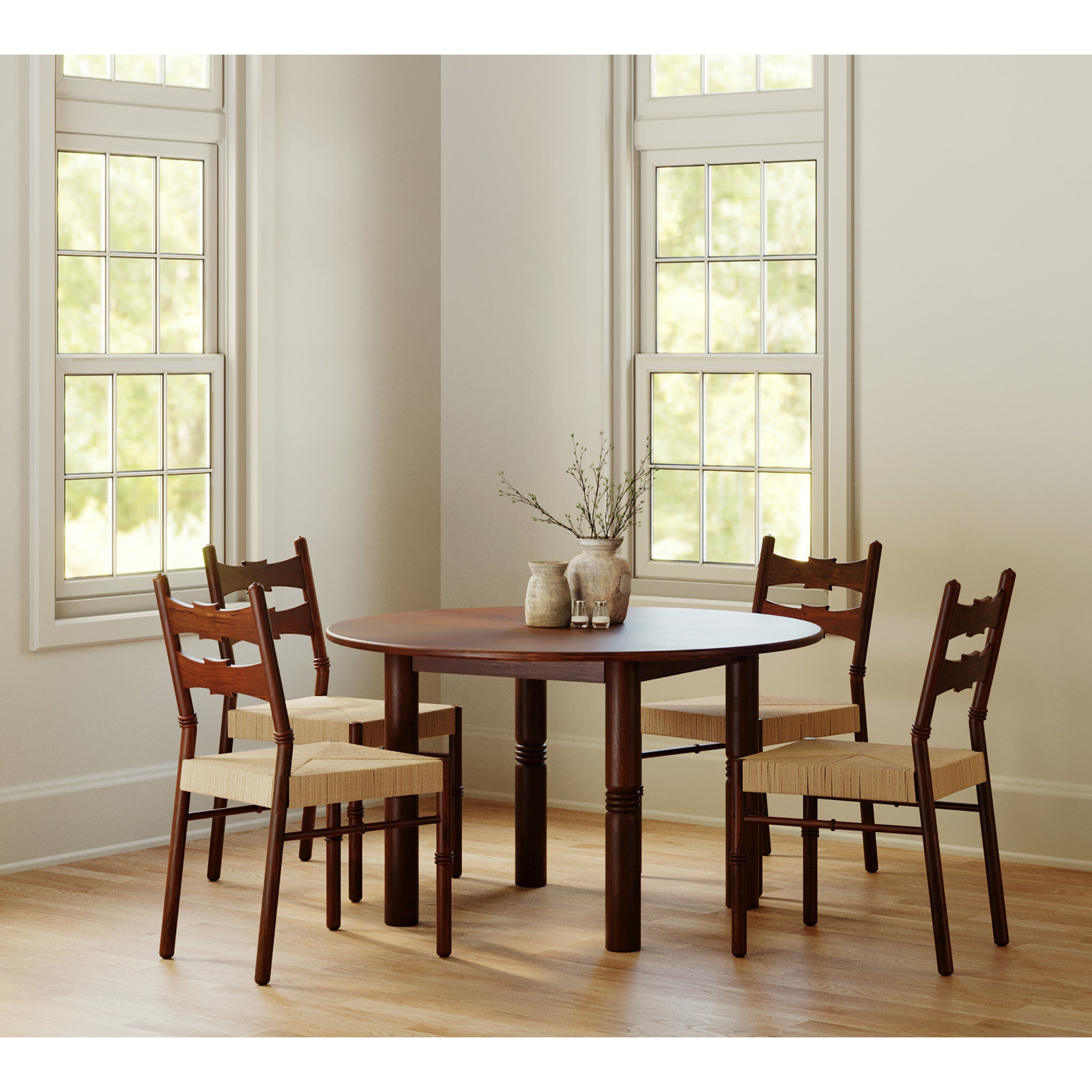 Kirby 52" Acacia Dining Table