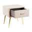 Flossie 46 cm W Bedside Table-79772929