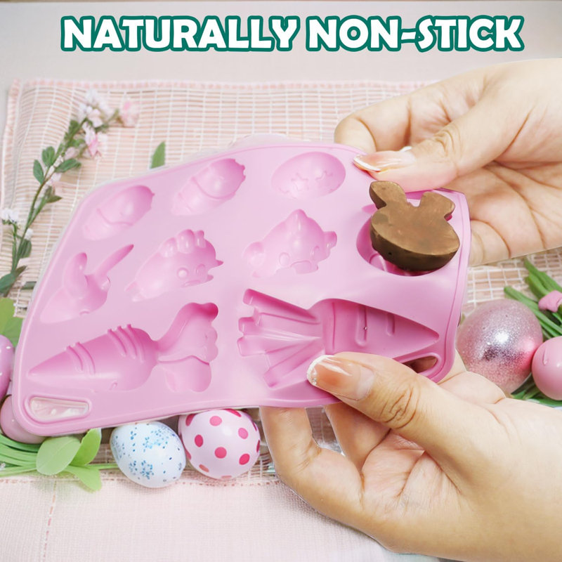 4-pack Easter Silicone Molds 