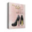 «Buy the Shoes», reproduction d'art textuel sur toile tendue-2125406675